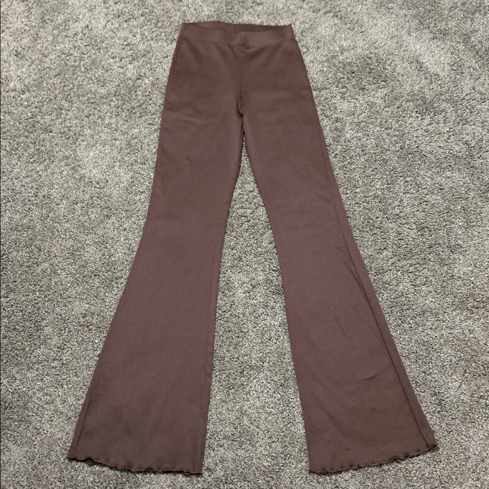 Brown leggings